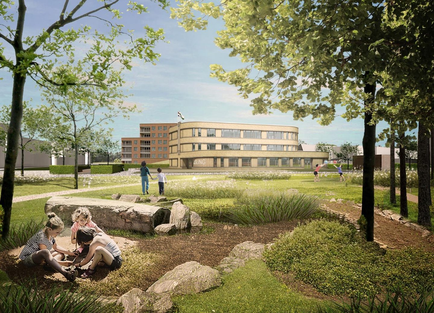 Nieuw Schoolgebouw Voor Oosterparkwijk: Integraal Kindcentrum (IKC) Borgman