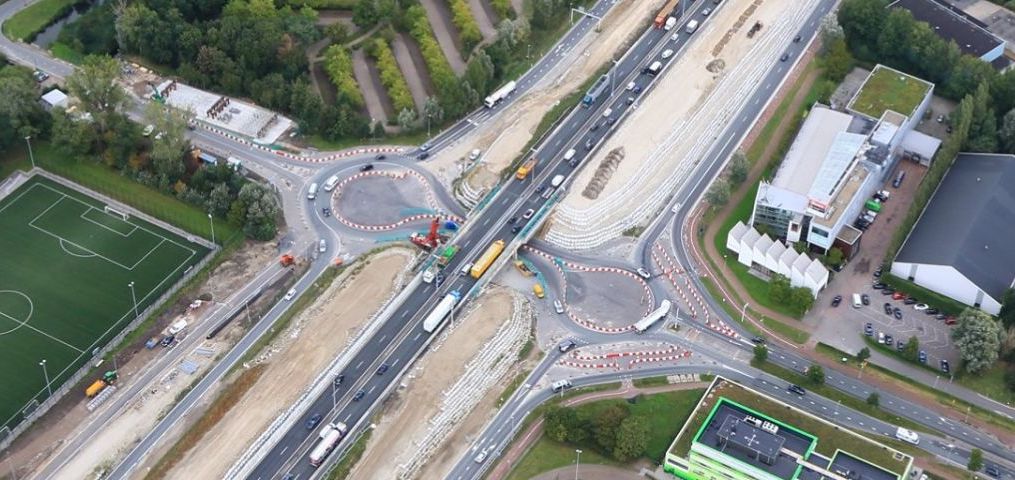 Werkzaamheden Laan Corpus den Hoorn: van Ring West via N7 naar Drachten kan dit weekend niet