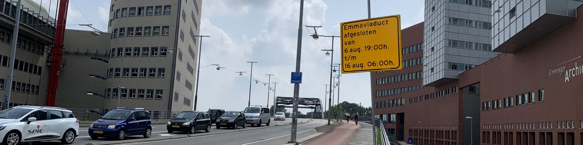 Emmaviaduct vanaf vrijdag tien dagen dicht voor autoverkeer - asfalt vervangen