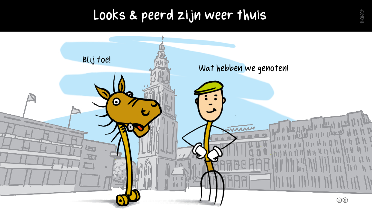 Looks & Peerd zijn weer thuis