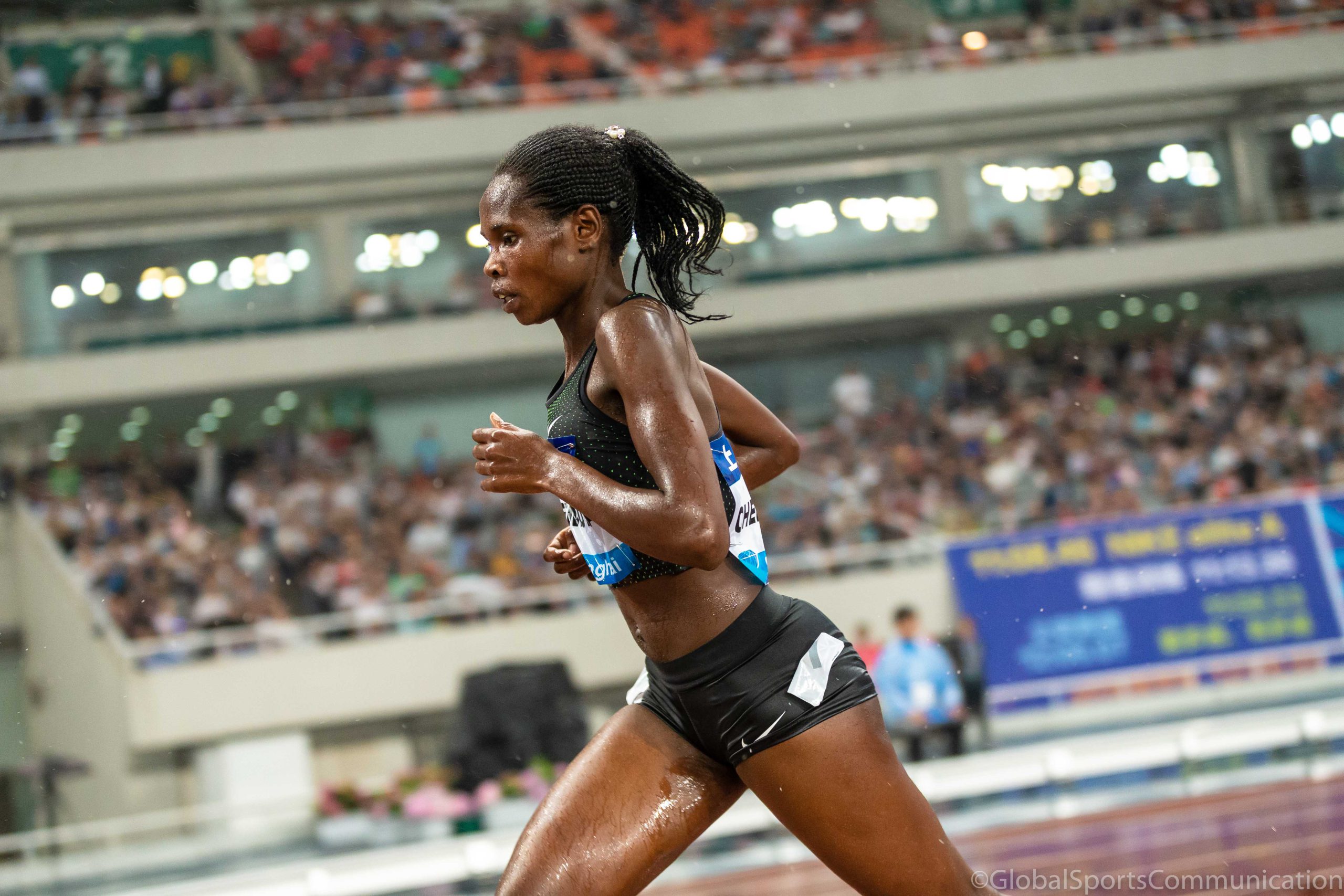 Winnares van Olympisch goud aan de start van 4 Mijl