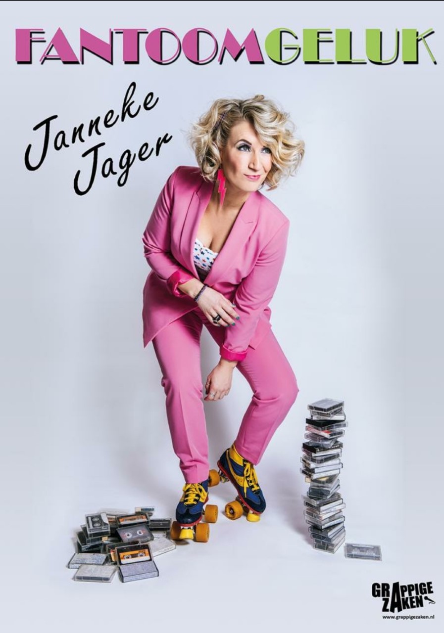 Cabaretière Janneke Jager brengt met nieuwe show de jaren ’80 naar het Stadslab