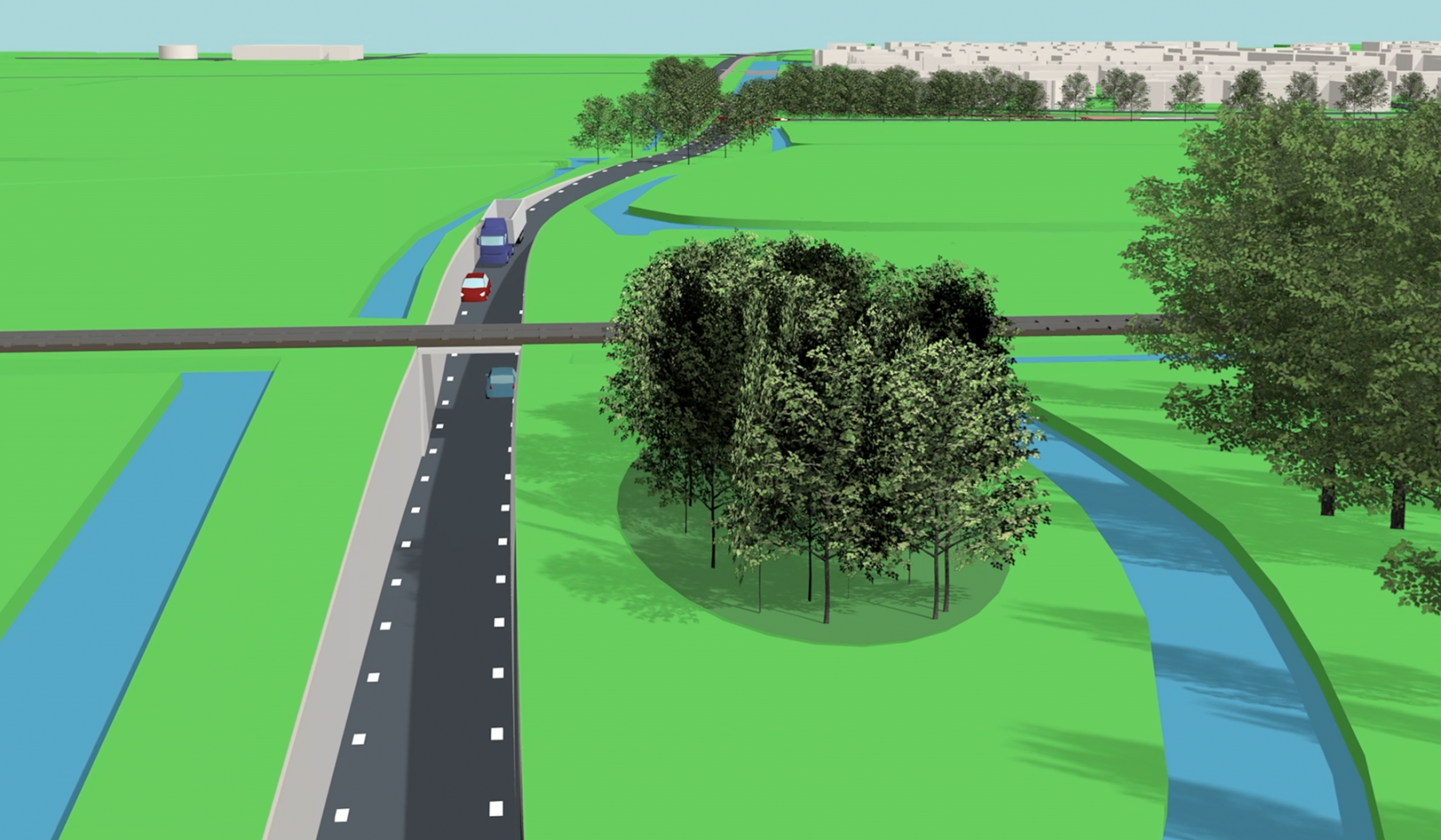 Nieuwe weg ten Noorden van Winsum: voorbereiding aanleg noordelijke dorpsrand start