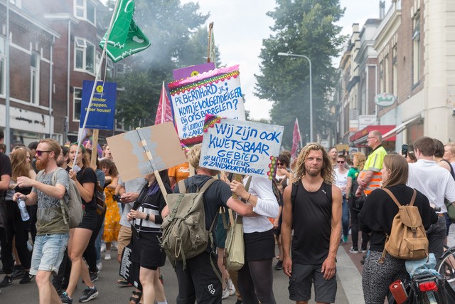 Zaterdag weer een Unmute Us protestparade