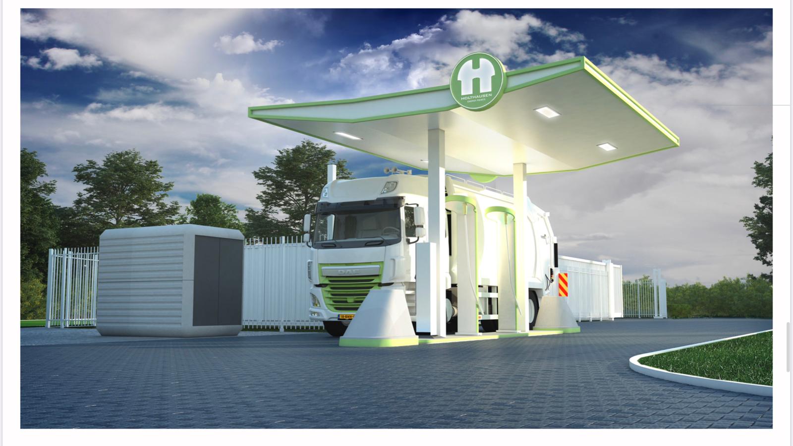 Eerste openbare groene tankstation voor waterstof in Groningen