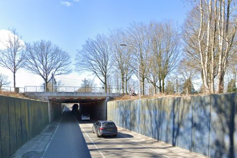 Tunnel Doctor Ebelsweg Haren vanaf woensdag ruim een week dicht