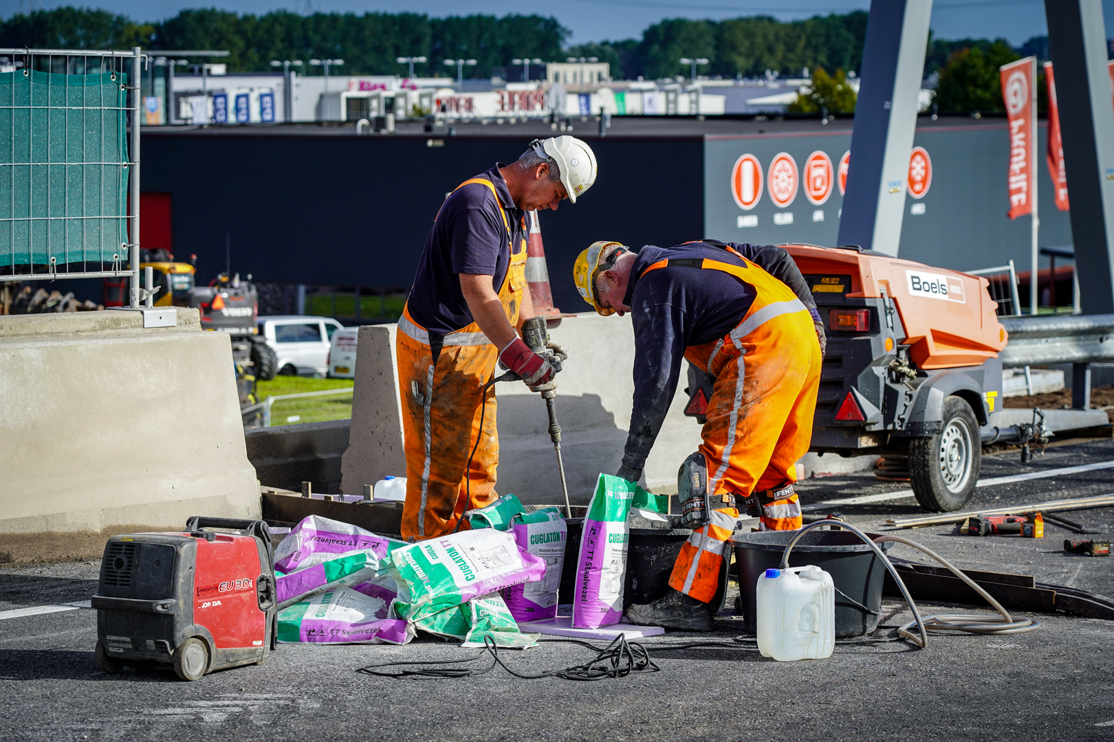 Nieuwe oprit vanaf Stettinweg (Driebond) geopend