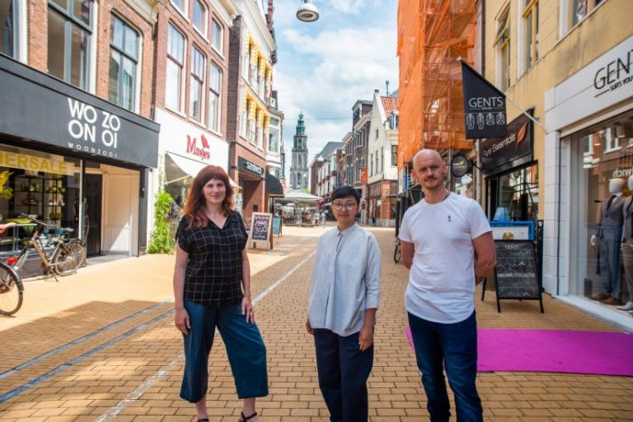 Route door de binnenstad langs vijf winkels met oplossingen op gebied van hitte en warmte