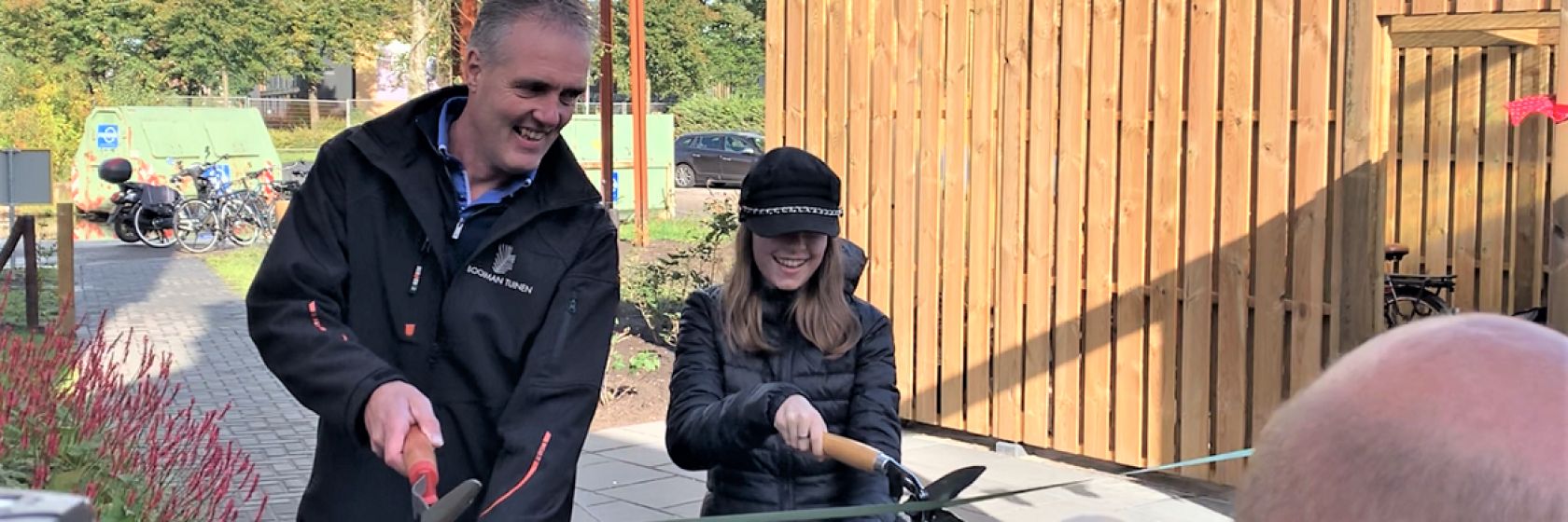 UMCG opent tuin voor familie van kinderen met kanker