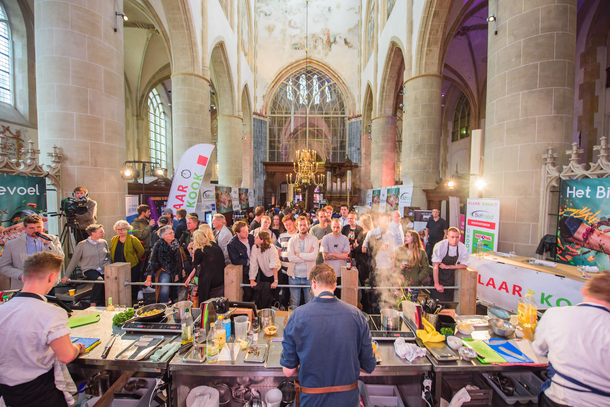 Belevingsevent Horeca Xperience in de Martinikerk