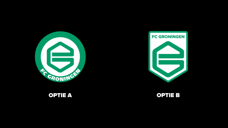 Welk logo van FC Groningen is het mooist?