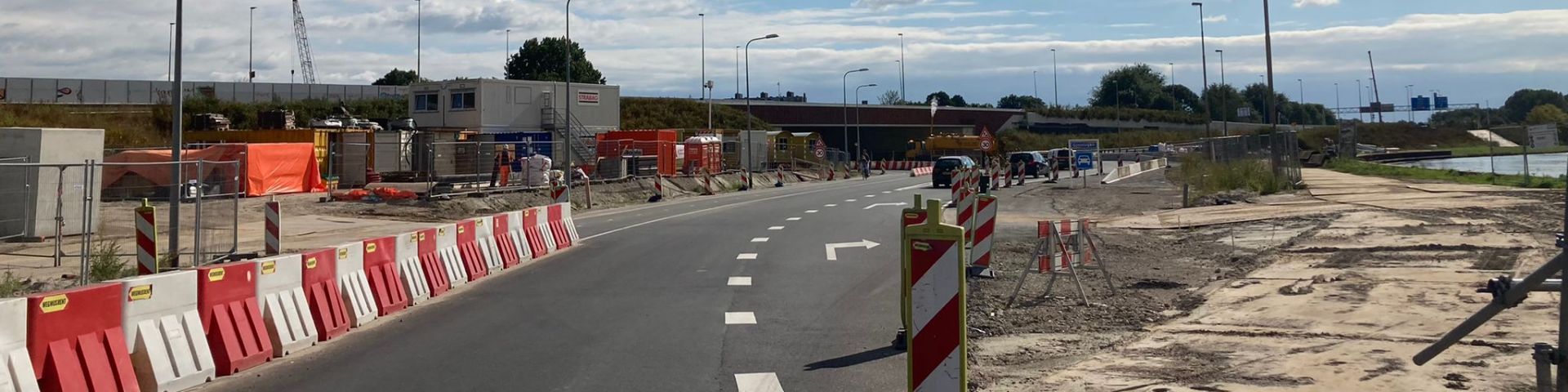 Fiets- en voetpad langs Brailleweg nog tot 4 november dicht