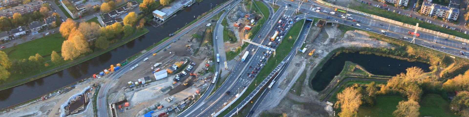 Vanaf vandaag nieuwe situatie Vondellaan en Brailleweg door nieuwe afrit A28