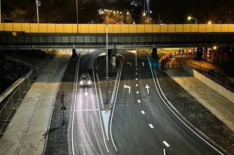 Eind november start intrillen damwandplanken bij Hereweg