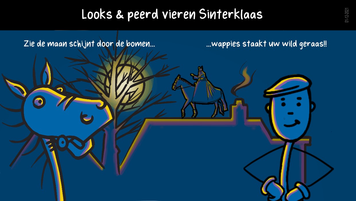 Looks & Peerd hebben een nieuw Sinterklaas-liedje in hun hoofd