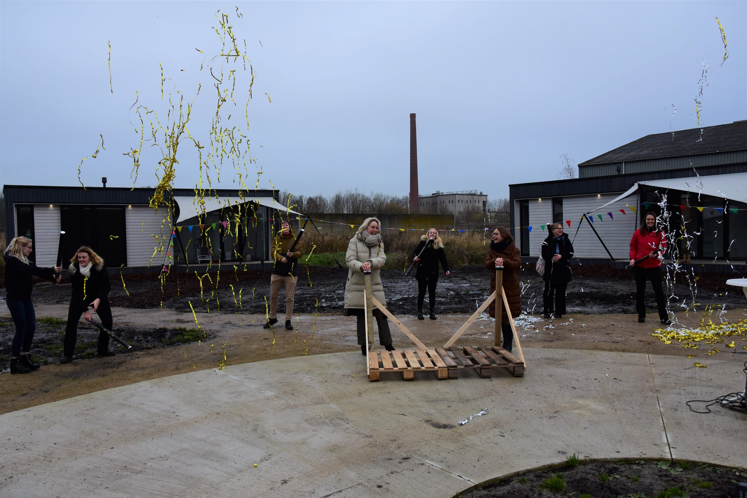 Feestelijke opening Tiny Houses Appingedam