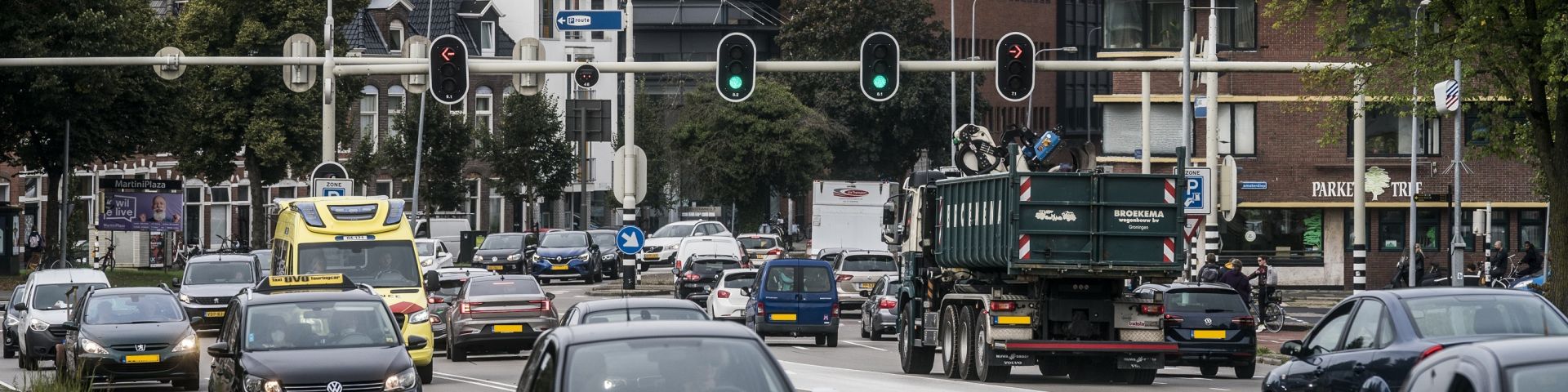 Slimme verkeerslichten in Groningen blijken wachttijden te bekorten