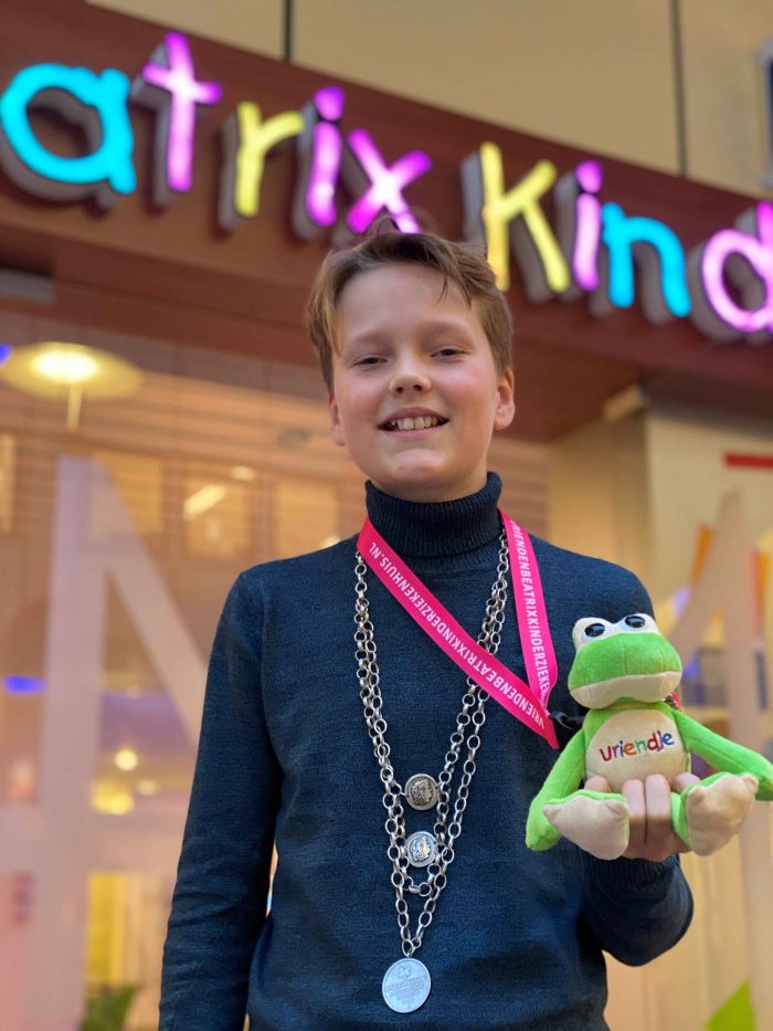 Groningse kinderburgemeester Samuel ambassadeur van Beatrix Kinderziekenhuis