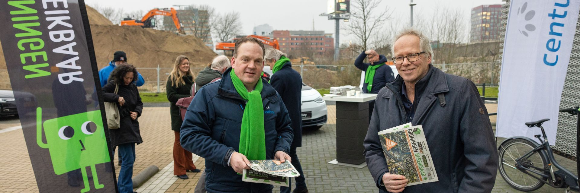 Groningen Bereikbaar langs bedrijven in verband met Operatie Julianaplein