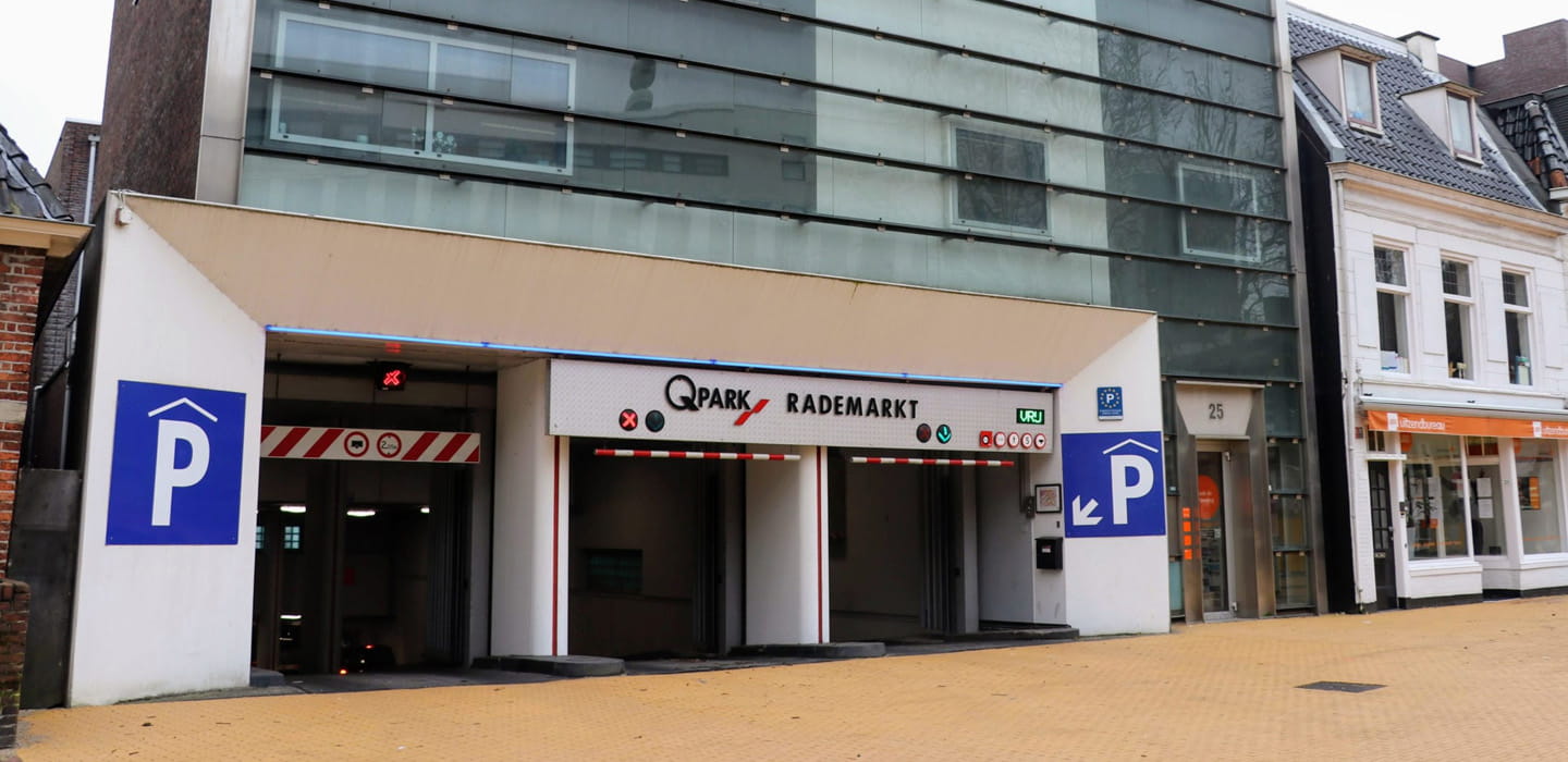 Werkzaamheden parkeergarage Rademarkt