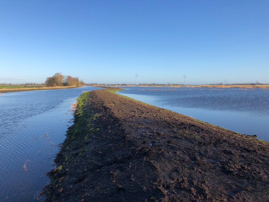 Waterstanden dalen maar wel meer neerslag op komst