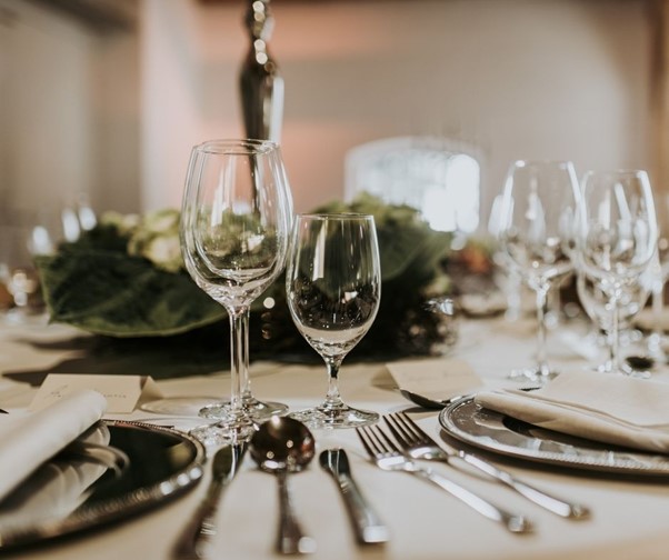 Tafel opleuken in restaurant