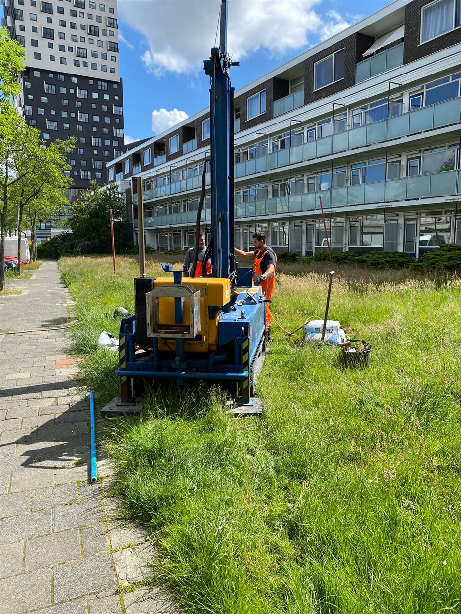 Wijk Corpus den Hoorn krijgt peilbuizen