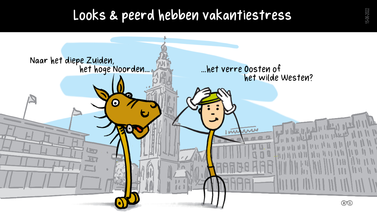 Looks & Peerd hebben vakantiestress