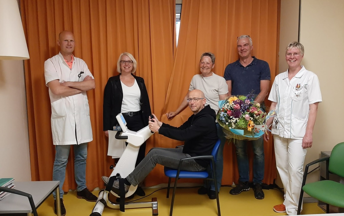 Nieuwe fiets voor chemopatiënten Martini Ziekenhuis