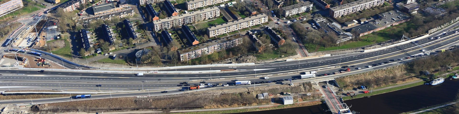 Eerste betonstort toekomstige Julianaplein in Groningen