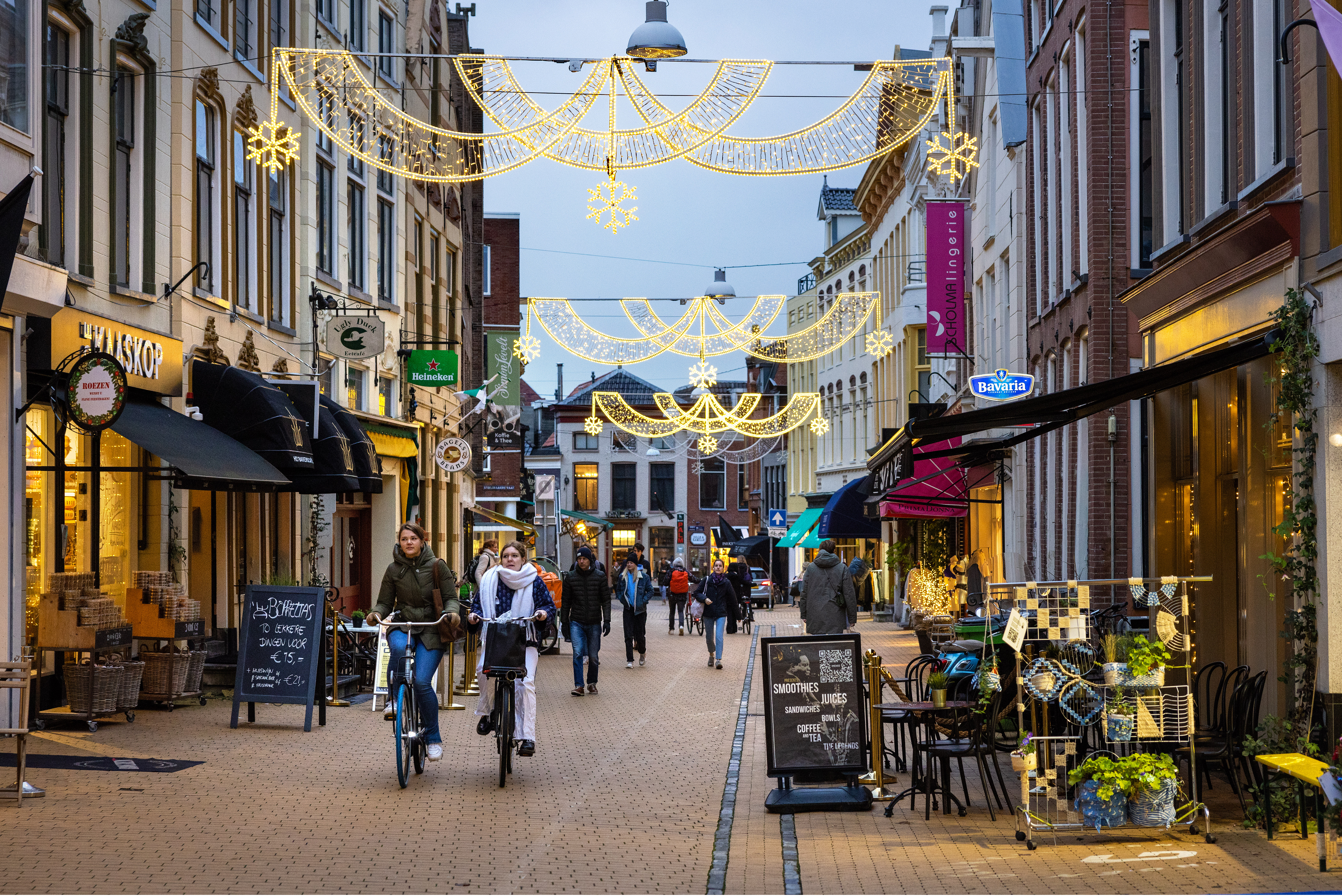 Het gaat goed met de Groningse winkelstraten, “maar we moeten wel waakzaam blijven”