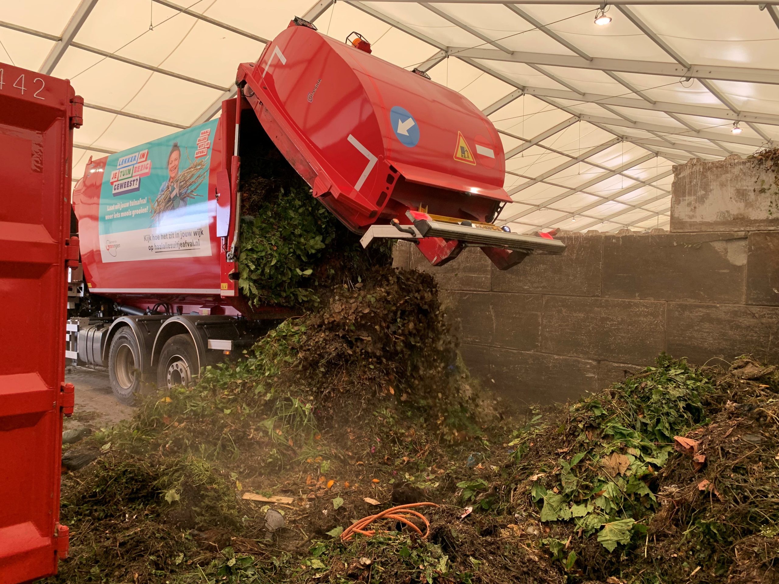 Groningen produceert 262.000 kilo afval per dag. En dan…??