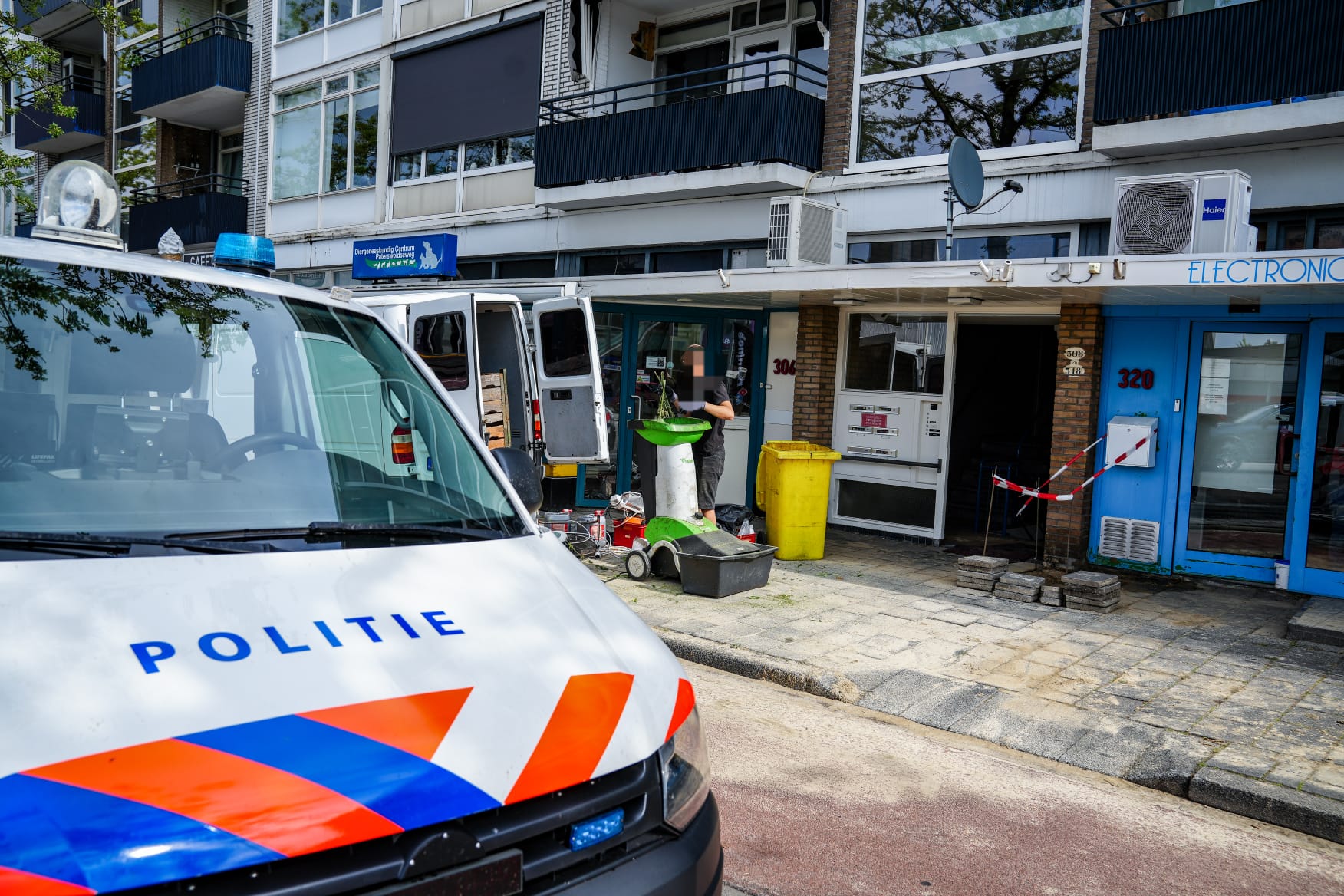 Politie ontdekt hennepkwekerij aan Paterswoldseweg