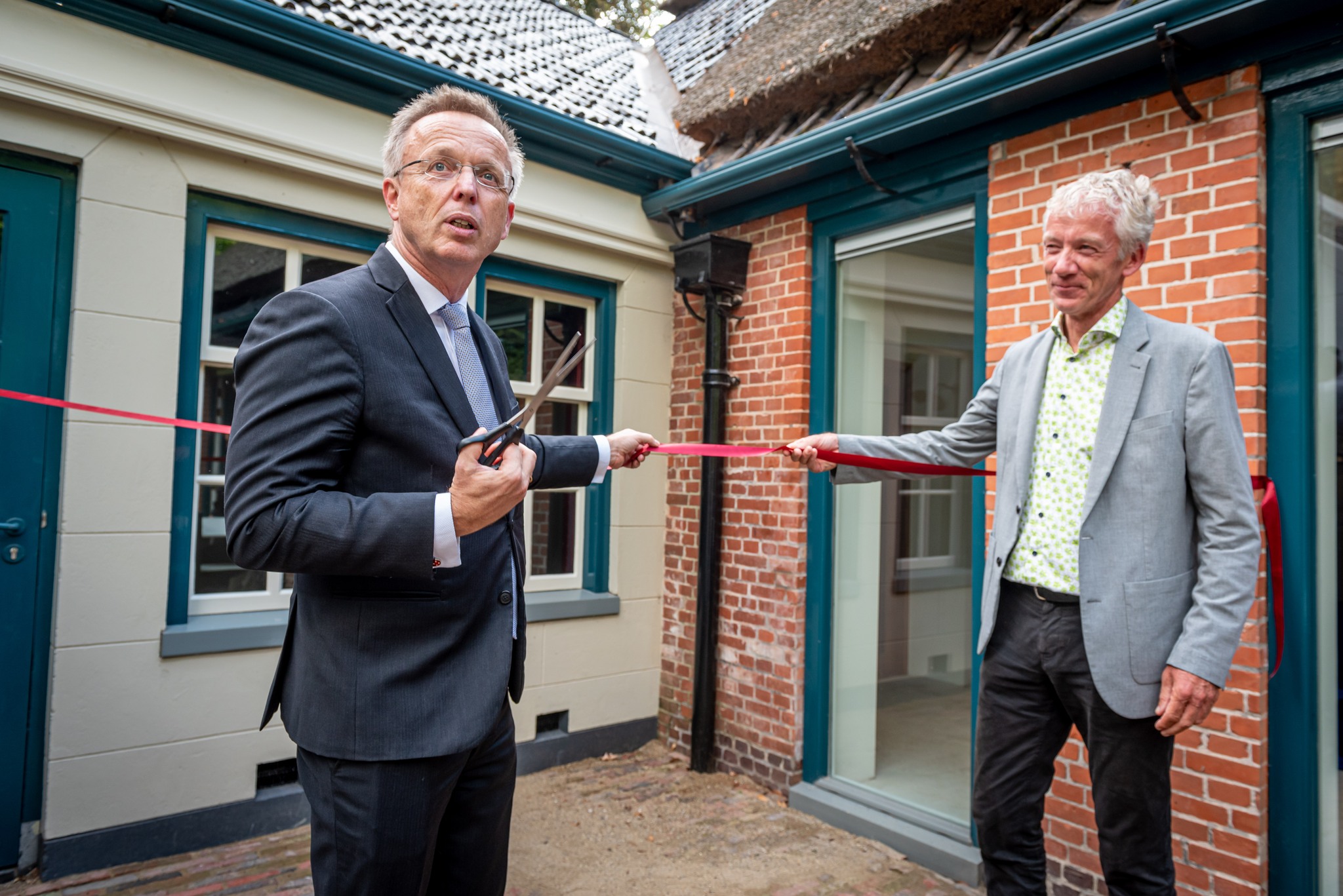 Historische boerderij Melkema in Huizinge in oude glorie hersteld