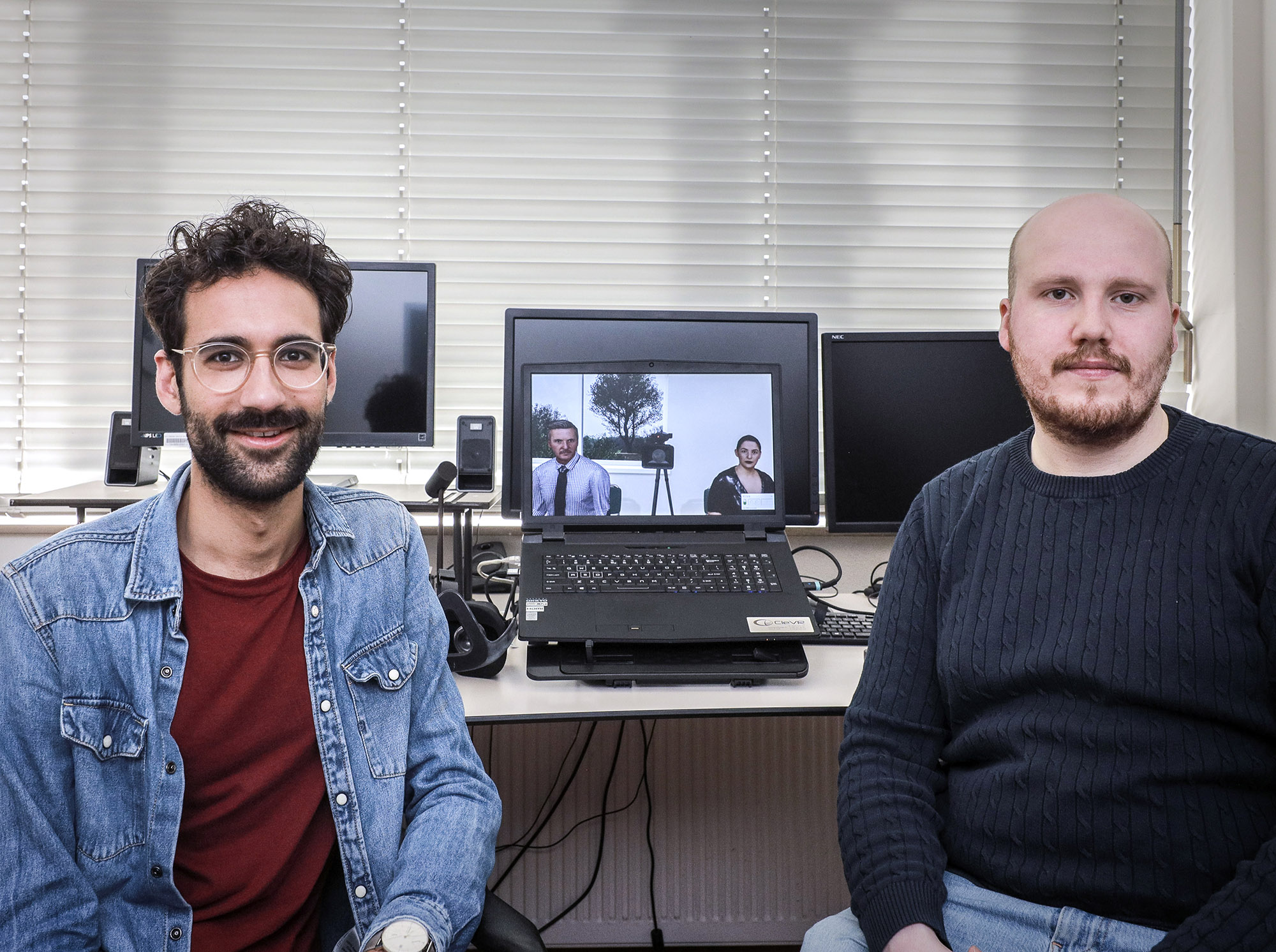 Onderzoek UMCG met virtueel sollicitatiegesprek brengt stress in kaart