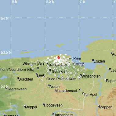 Tweede aardbeving op één middag in Uithuizen