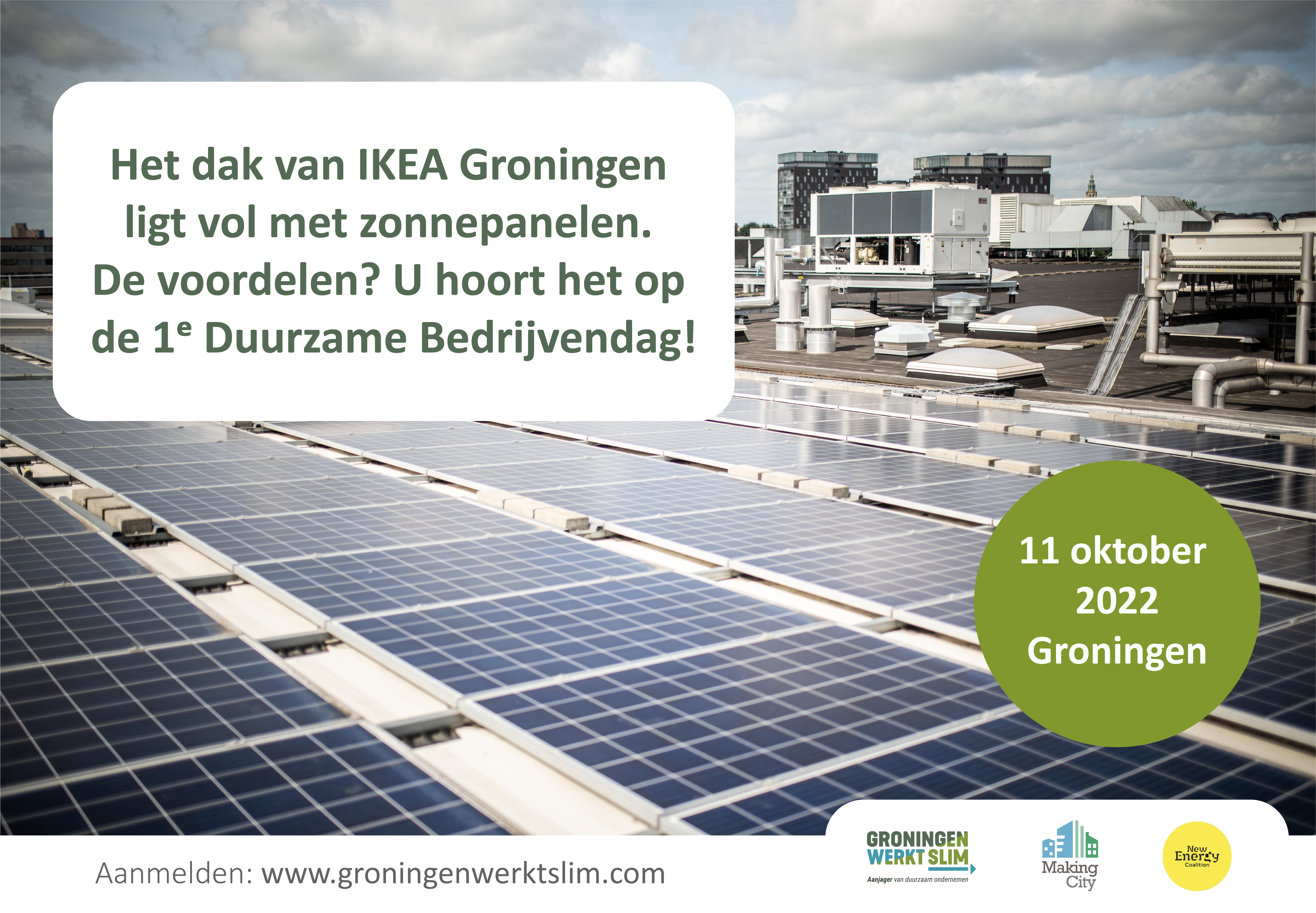 Energie besparen? Neem een kijkje achter de schermen bij Ikea en Mediacentrale tijdens Duurzame Bedrijvendag