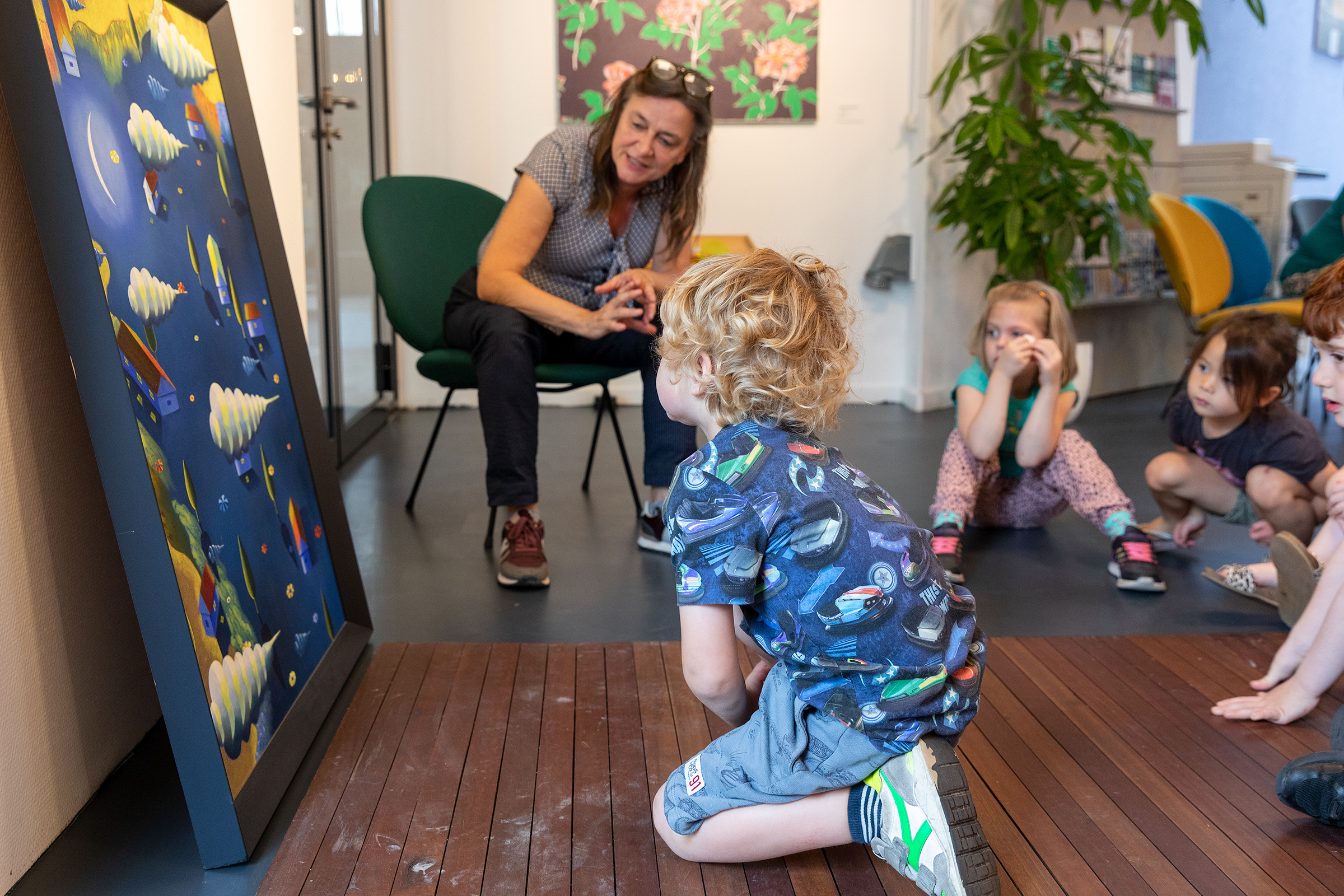 Gratis kinderkunst in bruikleen tijdens Oktober kindermaand