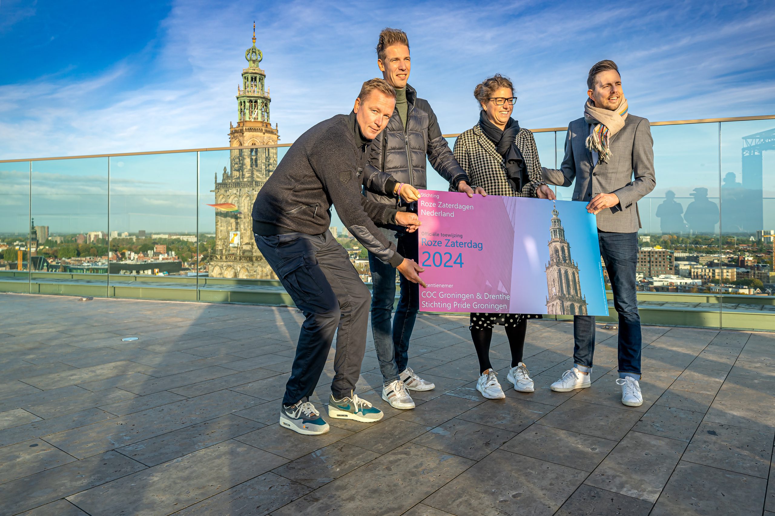 Roze Zaterdag weer naar Groningen in 2024