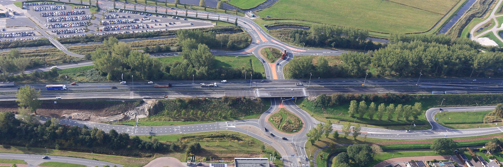 Onderdoorgang A7-viaduct Hoogkerk twee weken deels dicht