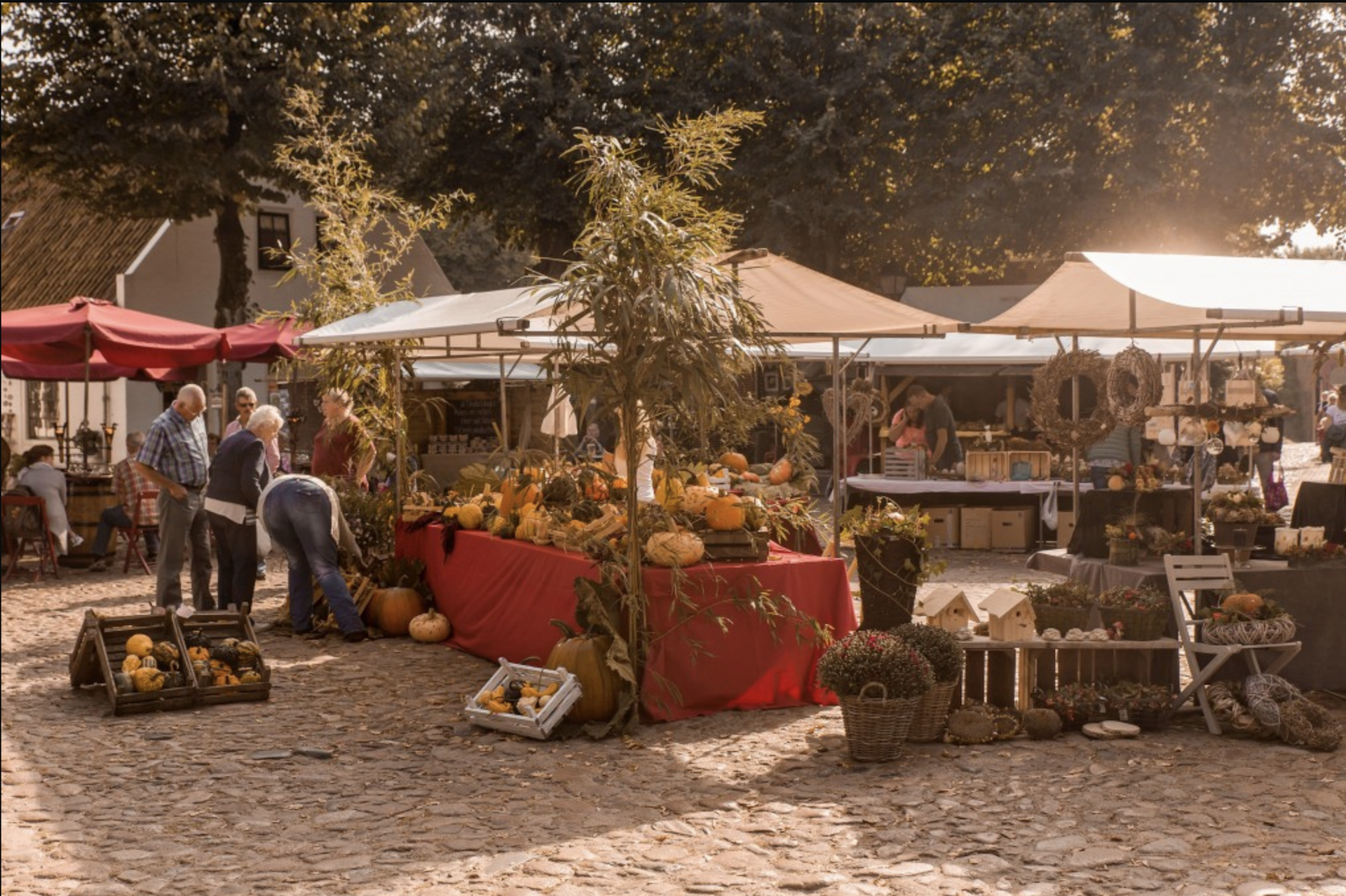 Geschiedenis van vesting Bourtange ervaren tijdens de herfstfair