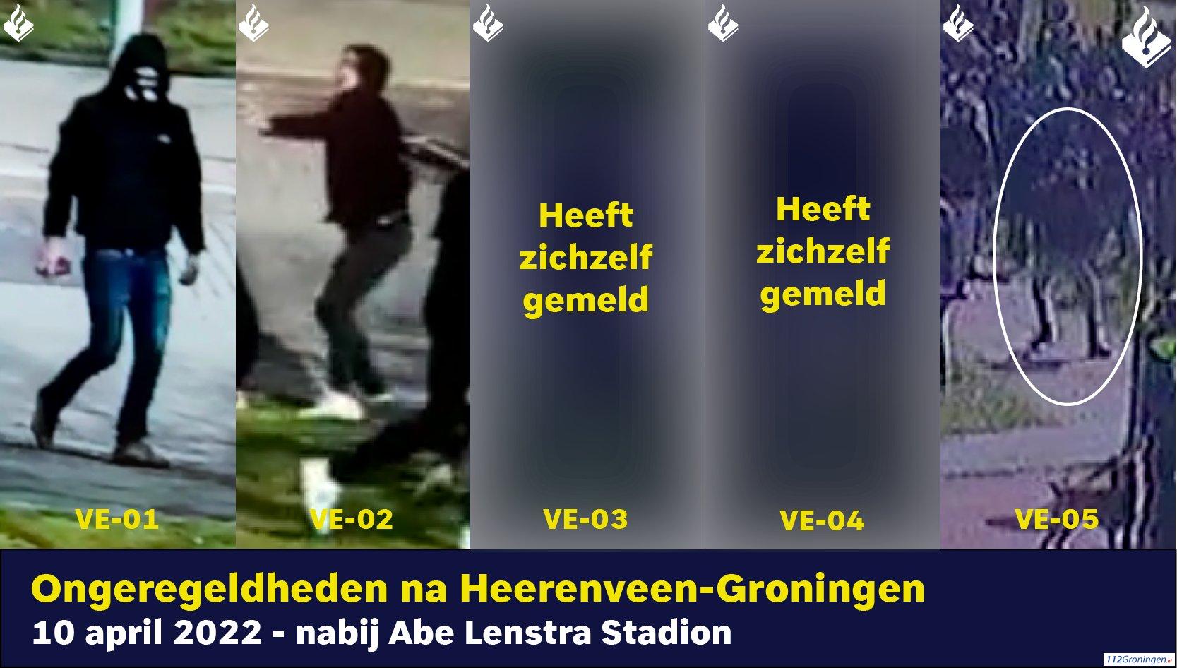 Politie zoekt nog drie verdachten rellen na FC Groningen-wedstrijd