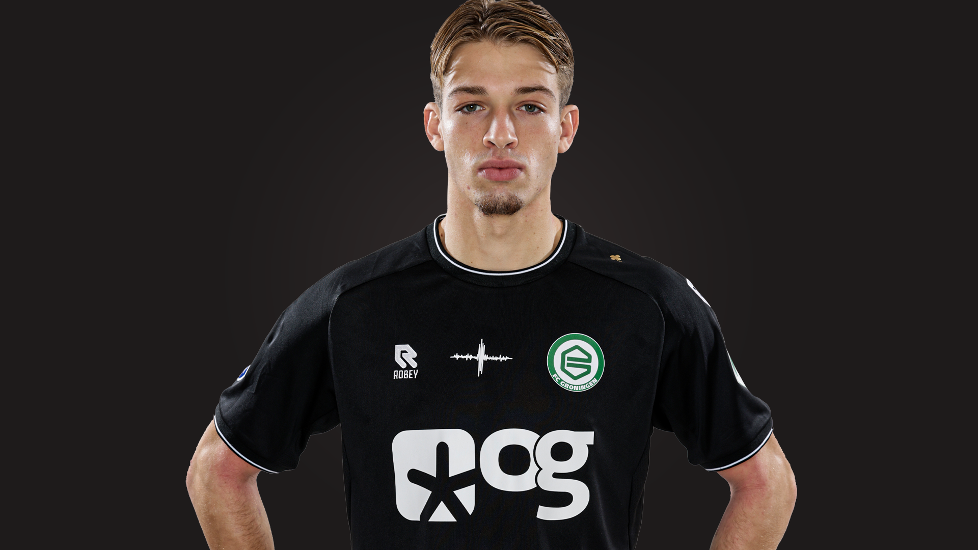 FC Groningen speelt in zwart