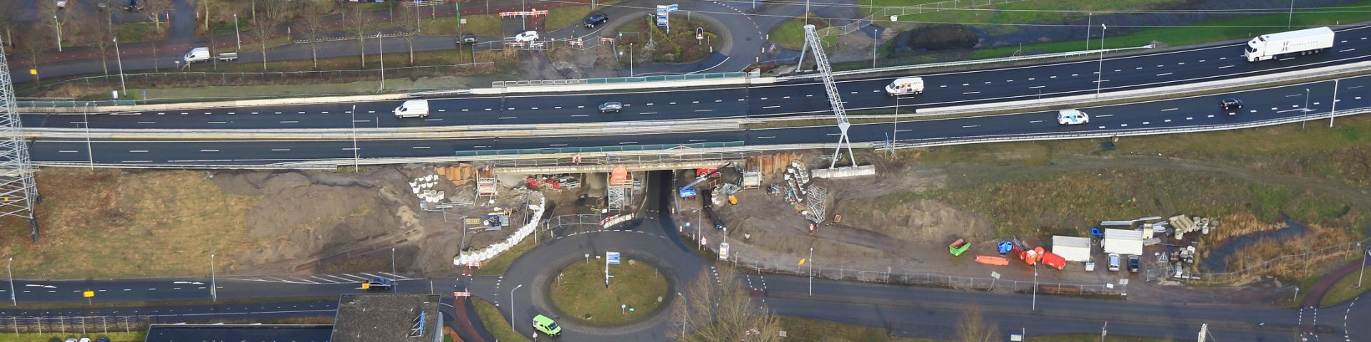 Rotondes bij Osloweg en Gotenburgweg tot eind december dicht