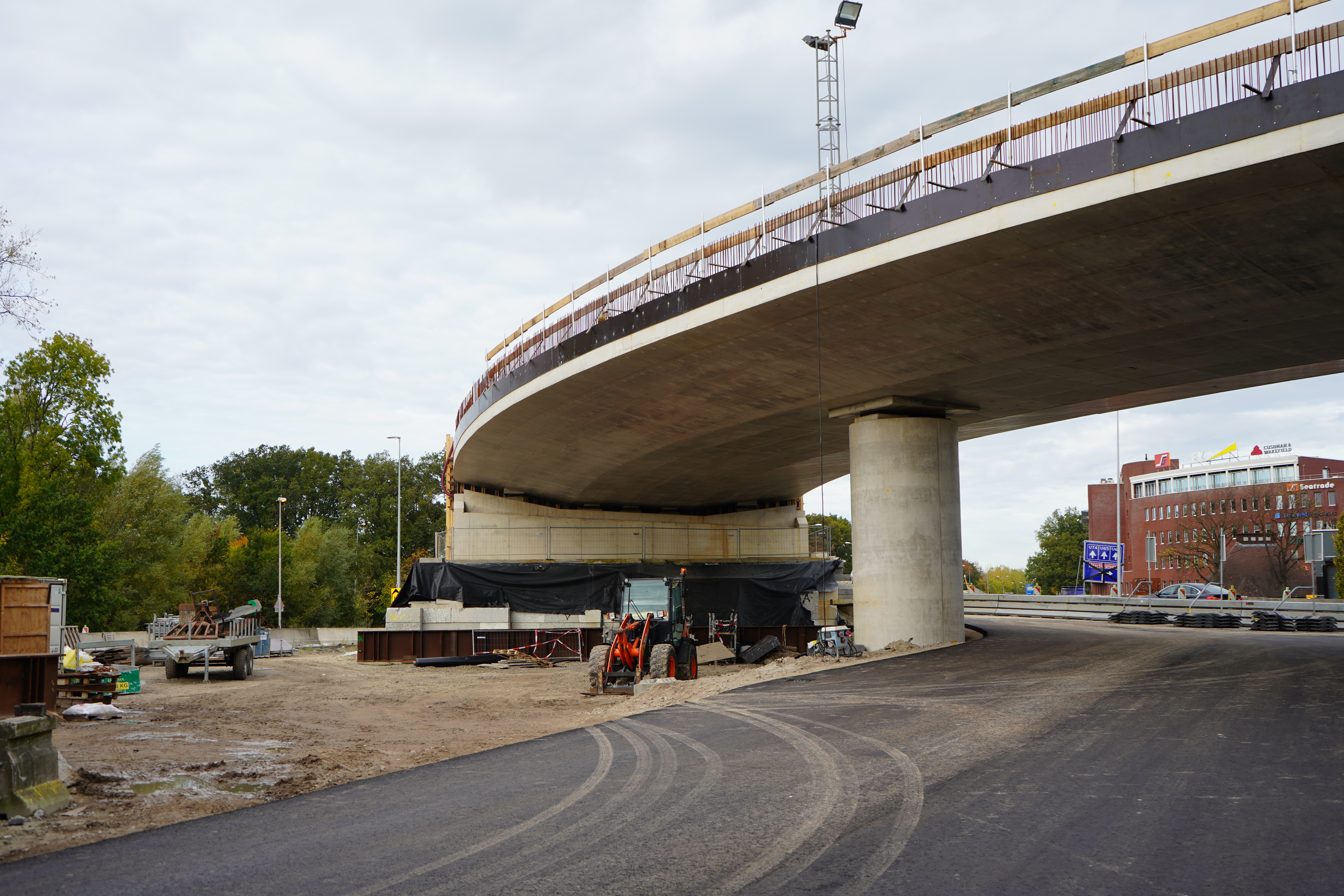 Een deel van het viaduct.
