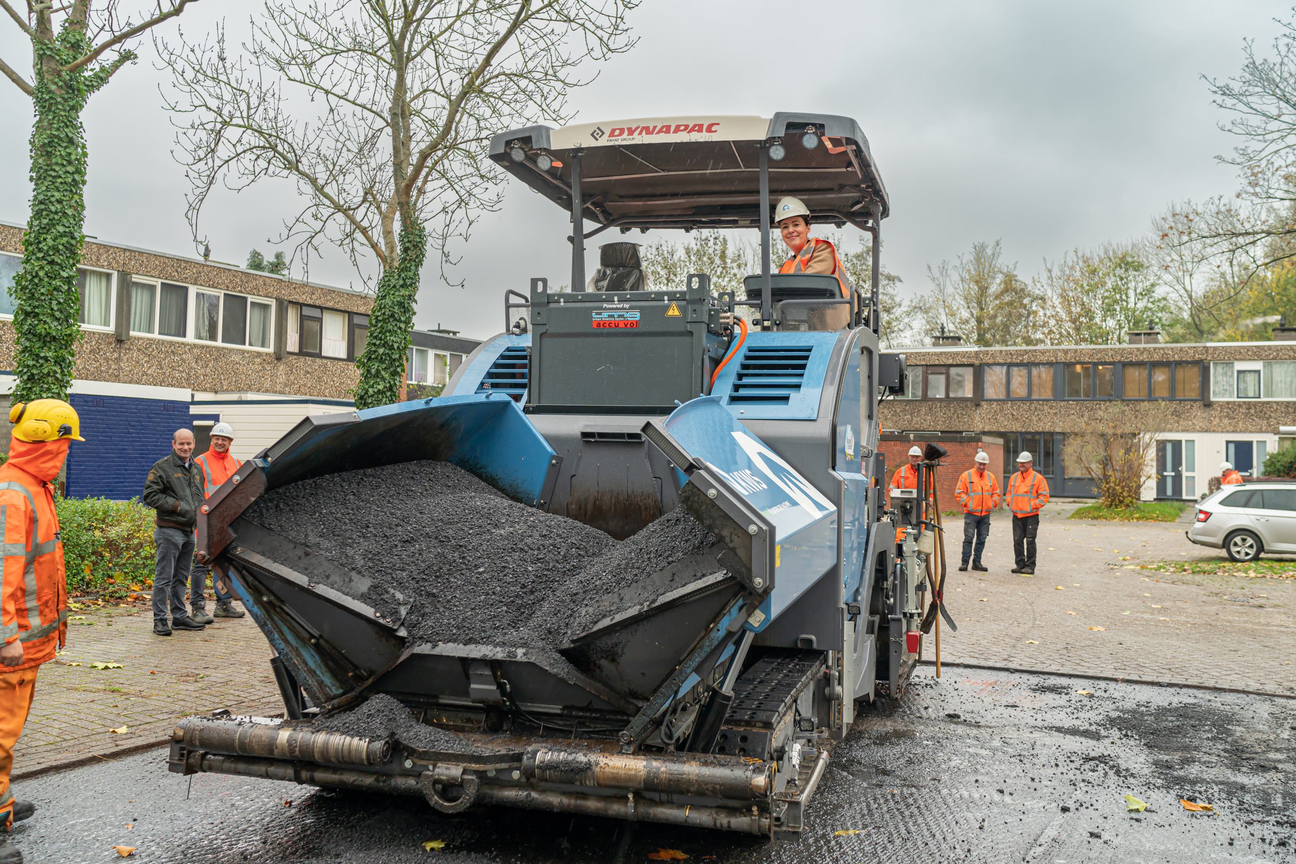 Gemeente Groningen krijgt duurzaam (en een stuk lichter) asfalt