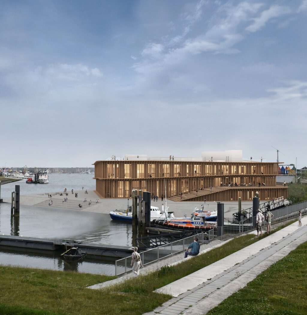 Bouw Werelderfgoedcentrum in Lauwersoog gaat door; Zeehondencentrum vertrekt uit Pieterburen