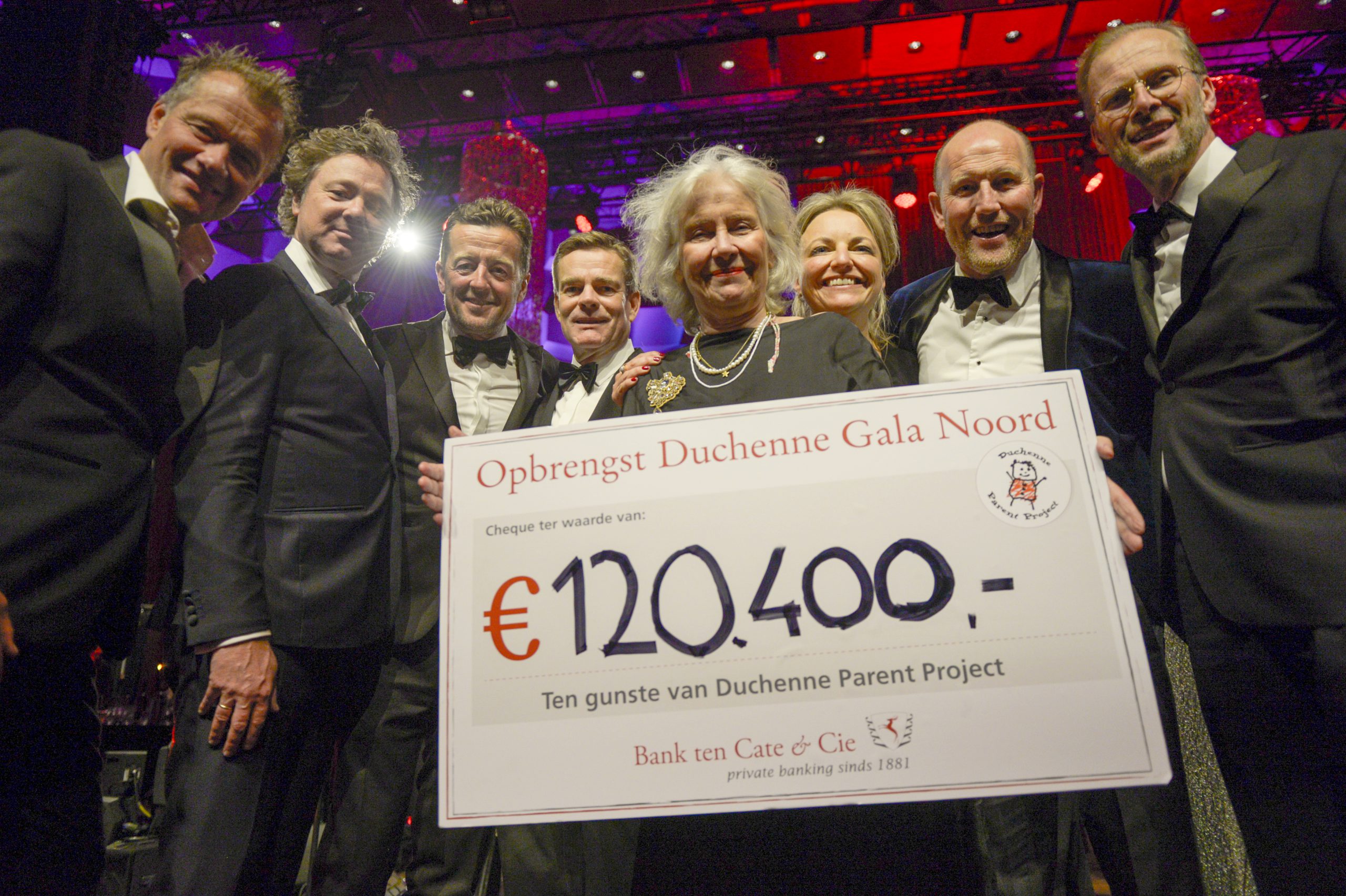 Duchenne Gala Groningen brengt een recordbedrag van 120.400 euro op