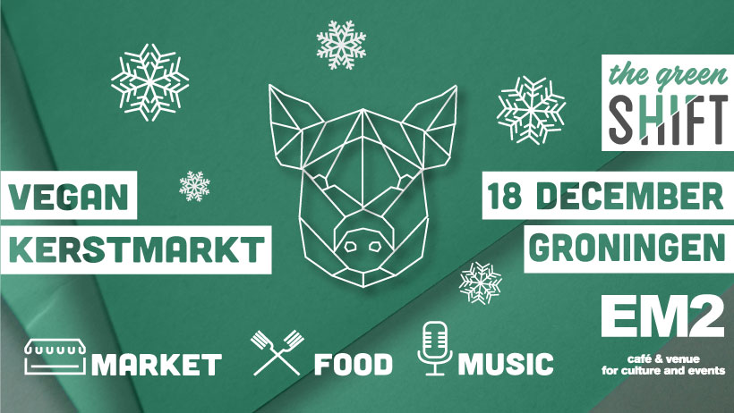 De Vegan Kerstmarkt komt terug naar EM2