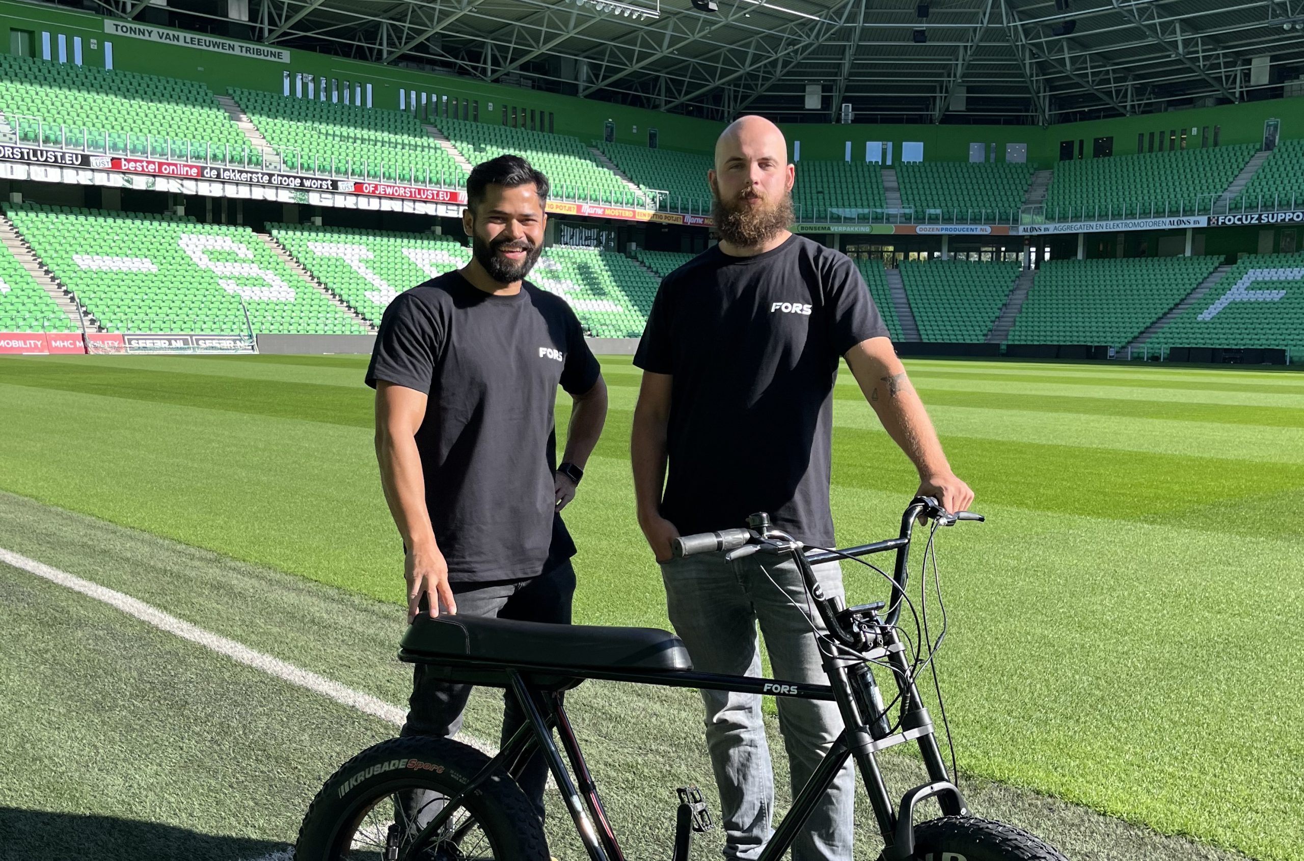 Groningse Fors Bikes: hippe, elektrische duo-fiets